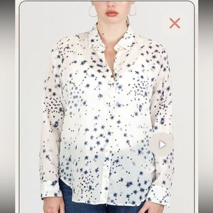XiRENA Beau Shirt Hydra Stars Blouse Large
